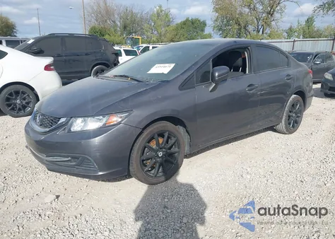 2015 Honda Civic Lx из США, поврежденный, VIN 19XFB2F55FE707386